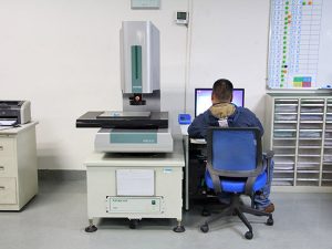 CNC machining quality control room