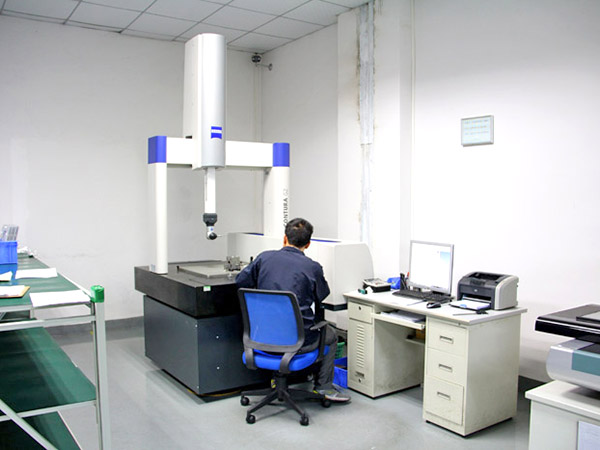 test device in cnc machining factory